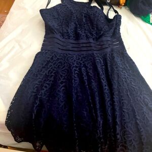 Size 11 navy blue party/ cocktail dress